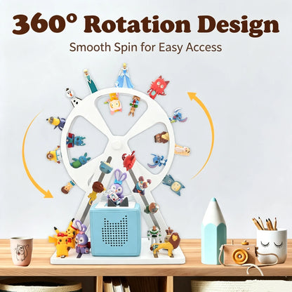 Compatible with Tonies 360° Ferris Wheel Display Shelf