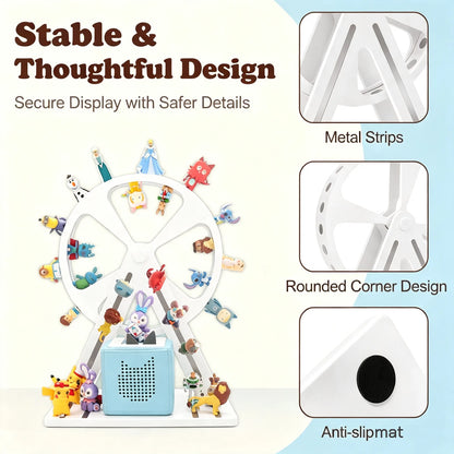 Compatible with Tonies 360° Ferris Wheel Display Shelf