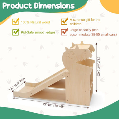 Dinosaur Car Garage – Play & Display