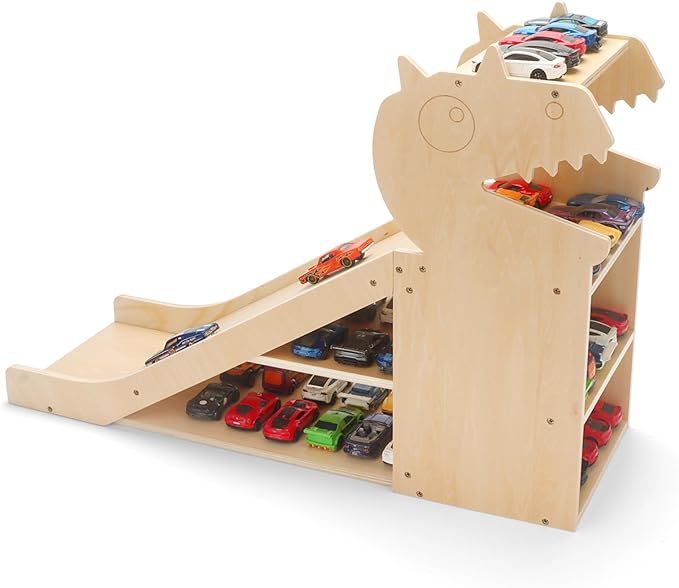 Dinosaur Car Garage – Play & Display