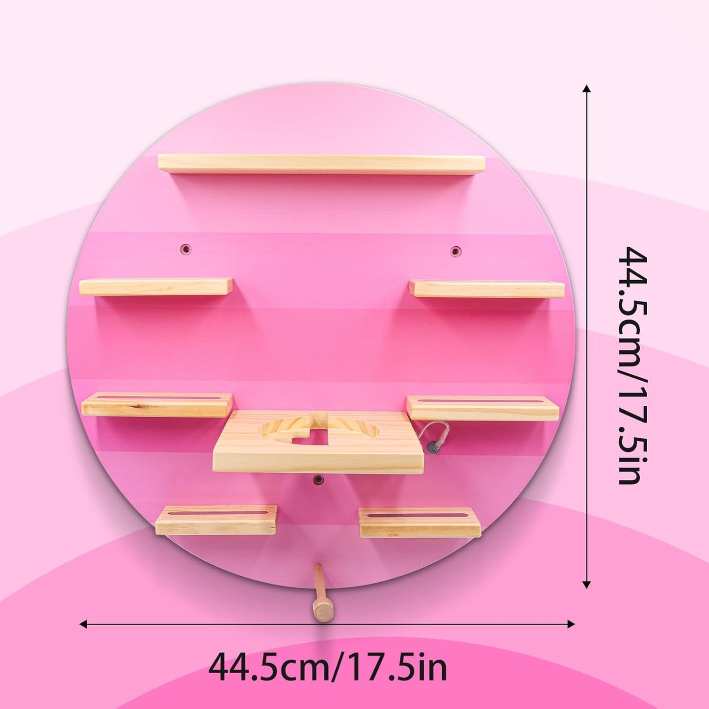 Compatible with Tonies RGB LED Light Strip – Magnetic Wall Display, Holds 12–40 Figures