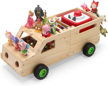Compatible with Tonies Wooden Display Shelf – Holds 30+ Figures & Games, Fits Audio Player 1 & 2