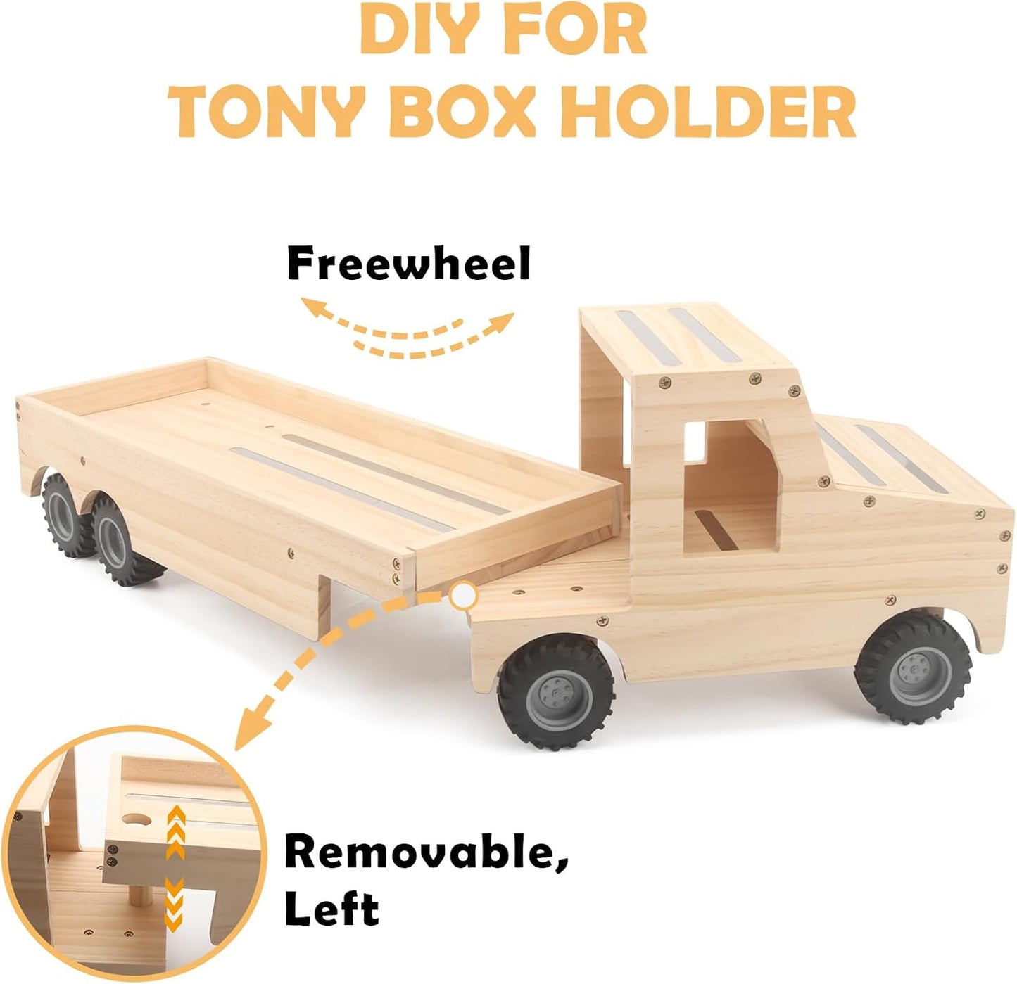 Truck Tonie Storage Shelf – Play & Store