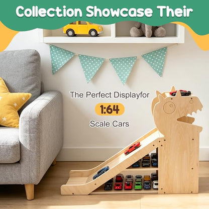 Dinosaur Car Garage – Play & Display