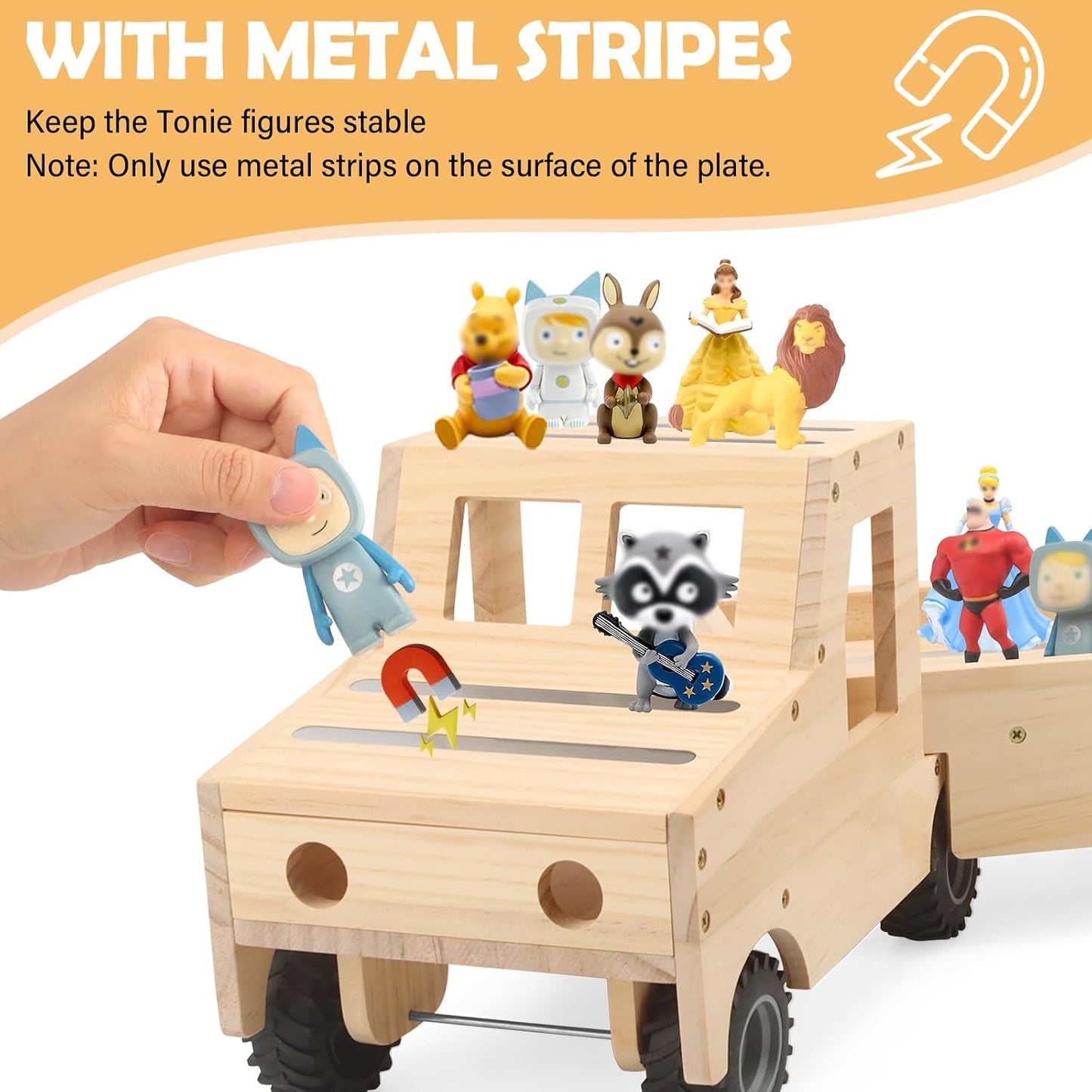 Truck Tonie Storage Shelf – Play & Store