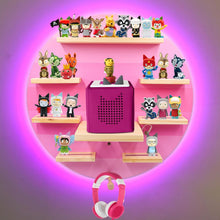 Kompatibel mit Tonies RGB-LED-Lichtleiste – magnetische Wandhalterung, für 12–40 Figuren
