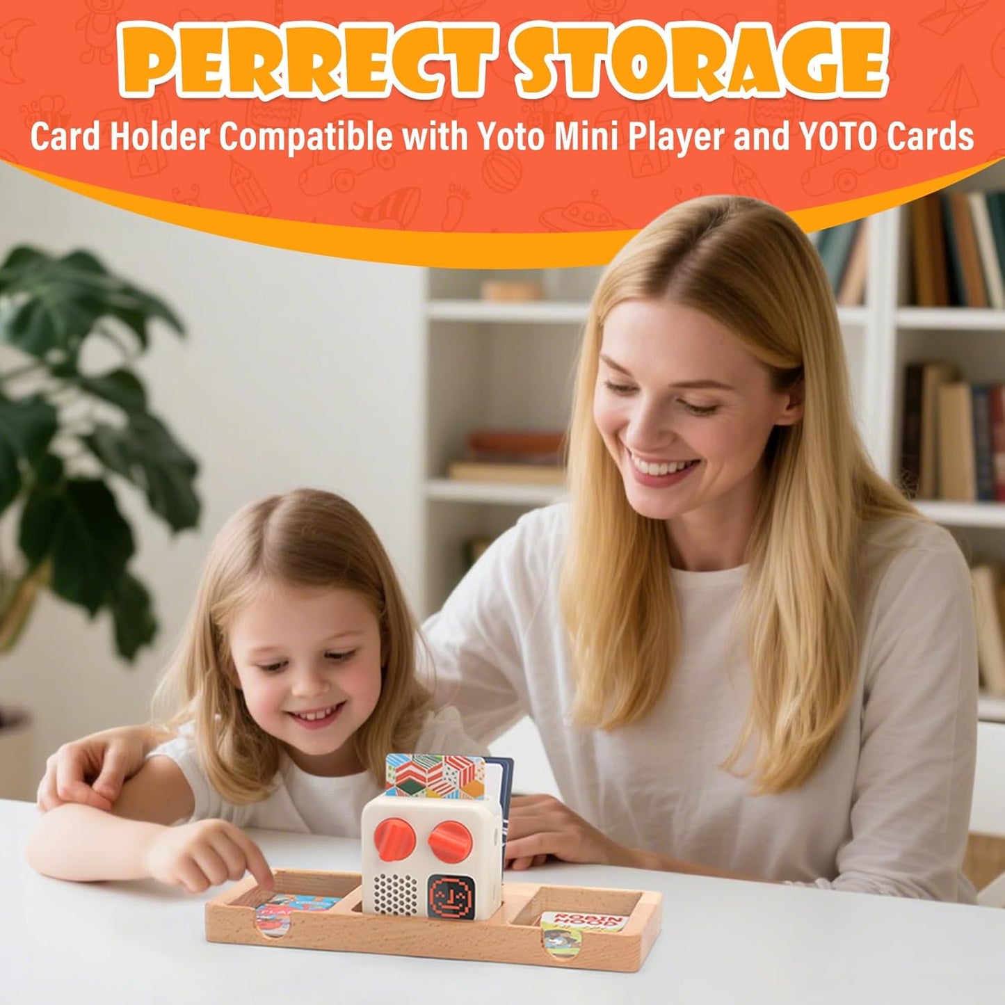 Card Holder for Yoto Mini – 5 Slots for Yoto Cards