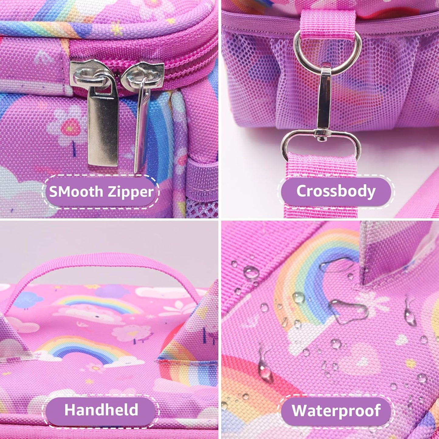 Transporttasche kompatibel mit Tonies – Pink | Passend für Toniebox 1 & 2, Tonies & Starterset