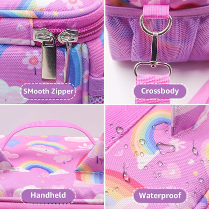 Transporttasche kompatibel mit Tonies – Pink | Passend für Toniebox 1 & 2, Tonies & Starterset